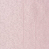 White Tone-on-Tone Floral Jacquard, Poly-Viscose