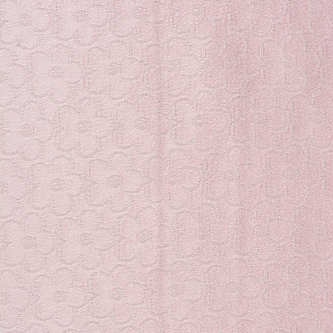White Tone-on-Tone Floral Jacquard, Poly-Viscose