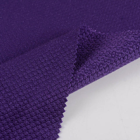 Purple Tone-on-Tone Jacquard, Cotton-Poly