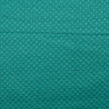 Teal Tone-on-Tone Jacquard, Cotton-Poly, 231 gsm