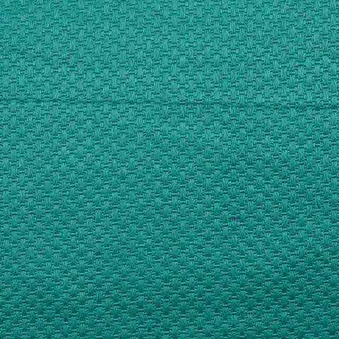 Teal Tone-on-Tone Jacquard, Cotton-Poly, 231 gsm