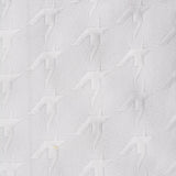White Tone-on-Tone Jacquard, Cotton-Poly