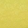Yellow Tone-on-Tone Floral Jacquard, Cotton-Poly