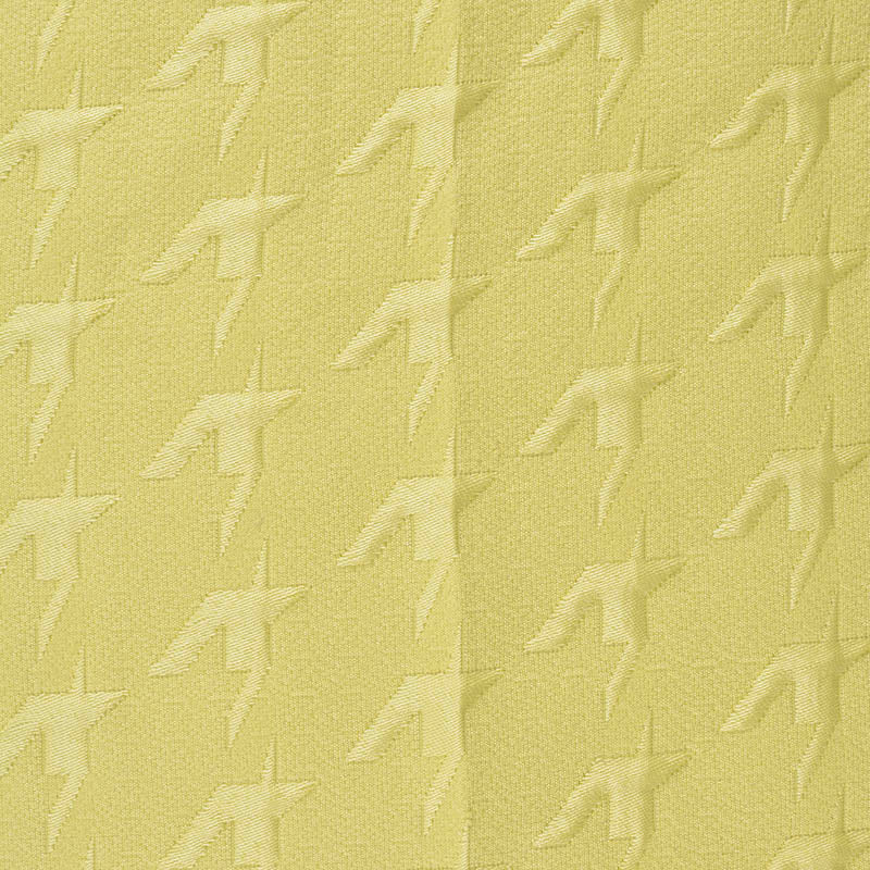 Yellow Tone-on-Tone Jacquard, Cotton-Poly