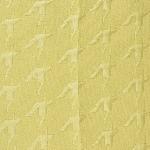 Yellow Tone-on-Tone Jacquard, Cotton-Poly