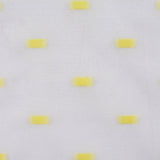 Jacquard Nylon Viscose Blend Woven Fabric, 47 gsm, 141 cm — White