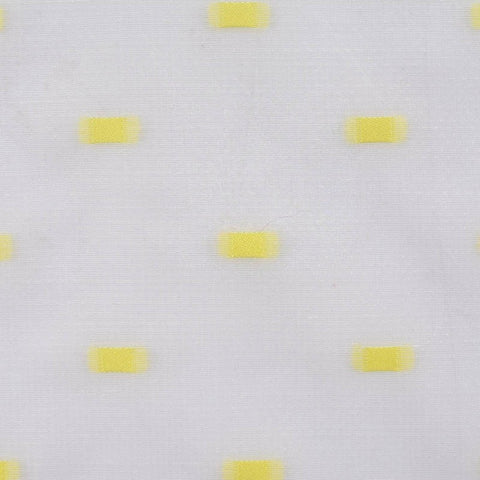 Jacquard Nylon Viscose Blend Woven Fabric, 47 gsm, 141 cm — White