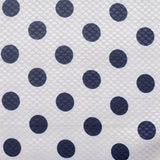 Navy Dots Jacquard, Polyester