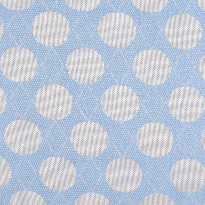 White Dots Jacquard, Poly-Cotton, 190 gsm, 150 cm, ref EF-11572