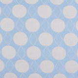 White Dots Jacquard, Poly-Cotton