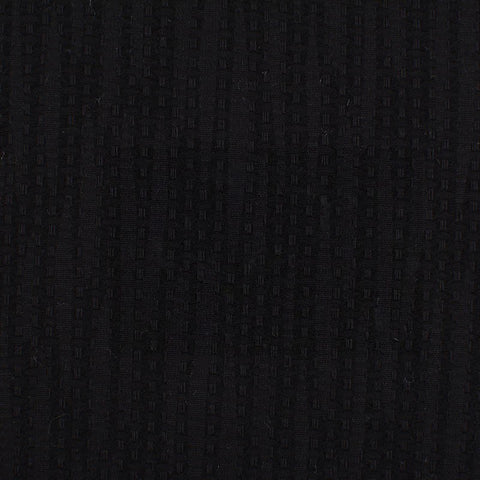 Black Geometric Jacquard, Cotton, 171 gsm