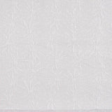 White Tone-on-Tone Floral Jacquard, Cotton-Poly — texture