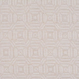 White Squares Jacquard, Poly-Cotton — texture
