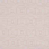 White Squares Jacquard, Poly-Cotton
