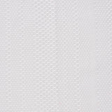 White Geometric-Hexagon Jacquard, Cotton
