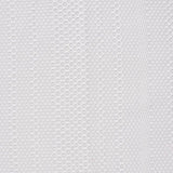 White Geometric-Hexagon Jacquard, Cotton — texture