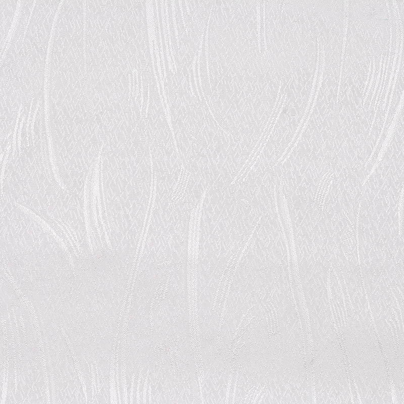White Wavy-Line Jacquard, Polyester