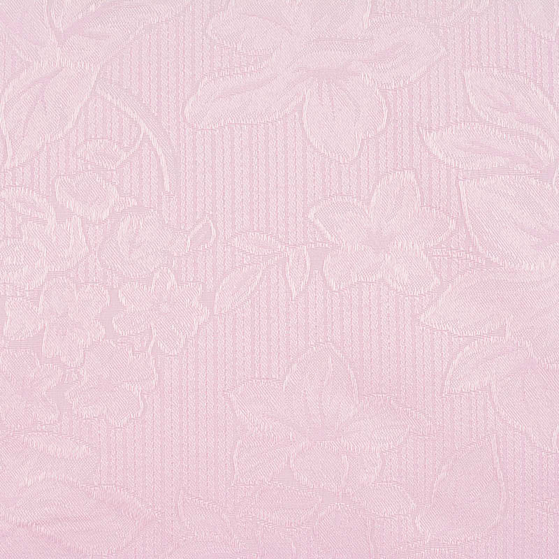Pink Tone-on-Tone Floral Jacquard, Poly-Cotton