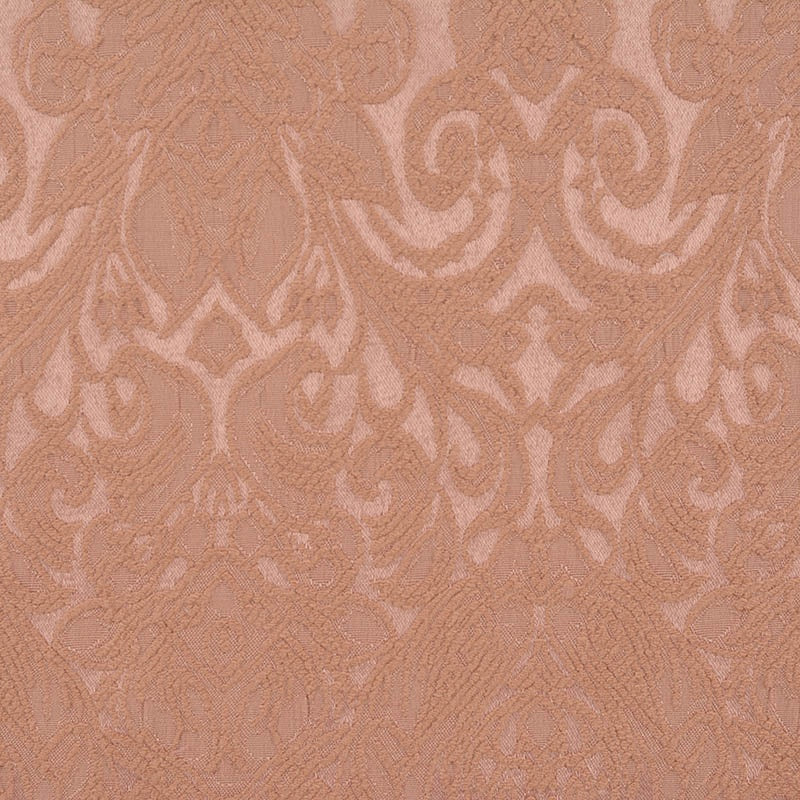 Peach Tone-on-Tone Jacquard, Cotton-Poly