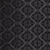 Black Tone-on-Tone Jacquard, Cotton-Poly