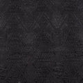 Black Geometric-Diamond Jacquard, Cotton-Poly, 297 gsm