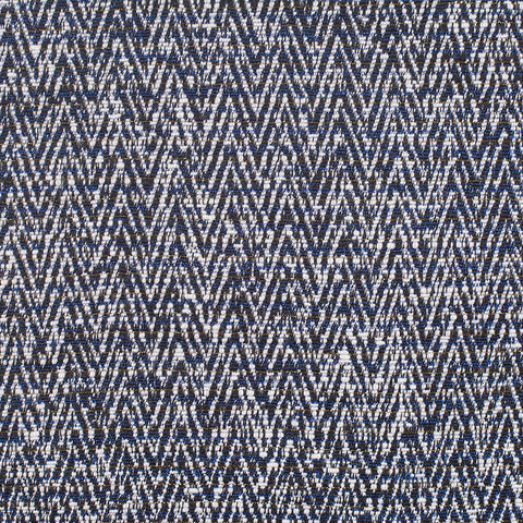 Navy Chevron Jacquard, Acrylic-Poly