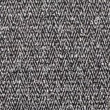 Black Chevron Jacquard, Viscose-Poly — texture