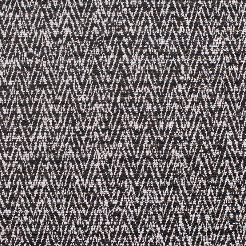 Black Chevron Jacquard, Viscose-Poly, 286 gsm