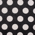 White Polka-Dot Jacquard, Cotton-Poly