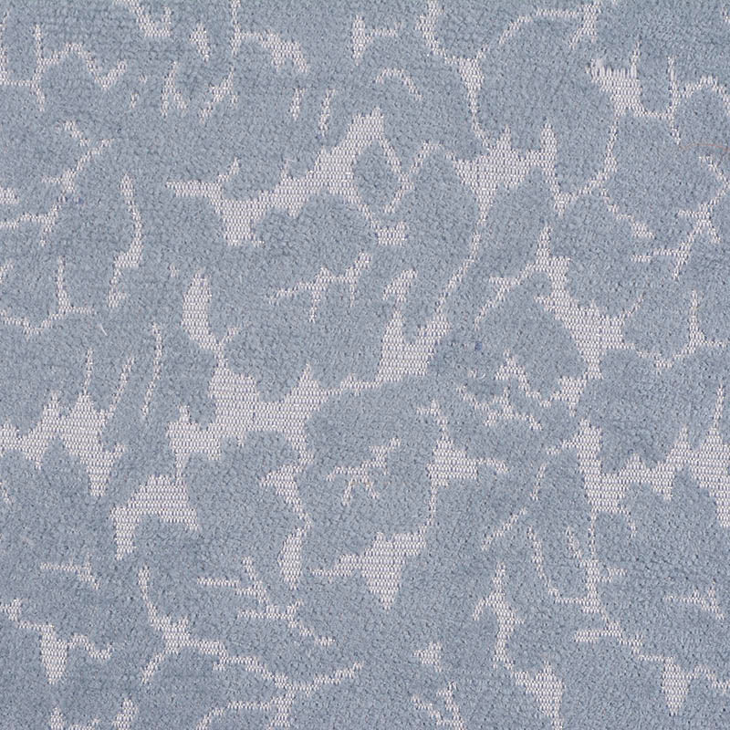 Light Blue Abstract Jacquard, Acrylic-Poly