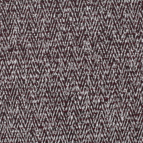 Burgundy Chevron Jacquard, Viscose-Poly