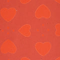 Red Hearts Jacquard, Poly-Cotton