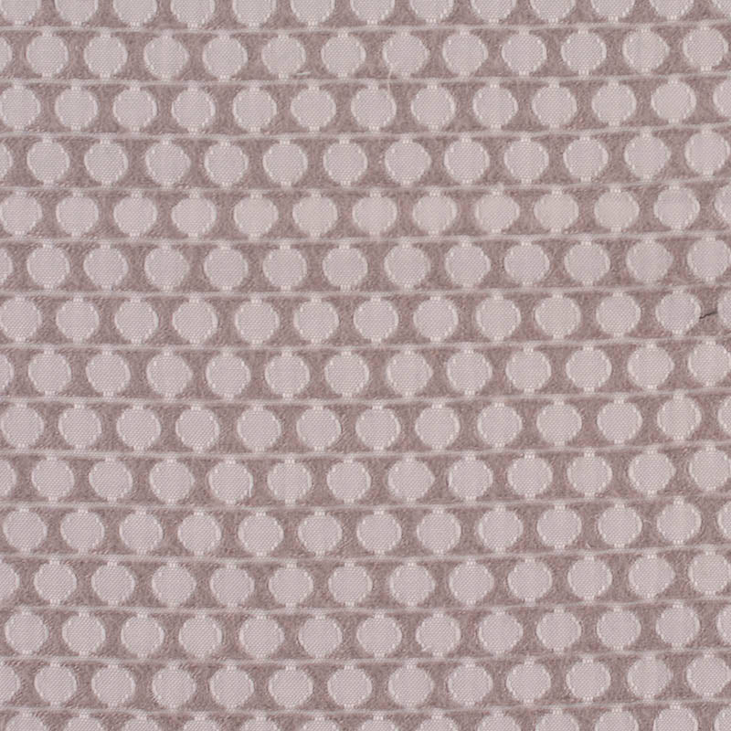 Grey Circles Jacquard, Poly-Viscose