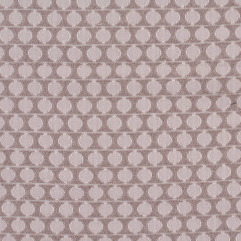Grey Circles Jacquard, Poly-Viscose