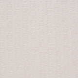 White Geometric-Hexagon Jacquard, Polyester — texture