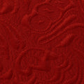 Red Tone-on-Tone Jacquard, Cotton-Poly