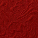 Red Tone-on-Tone Jacquard, Cotton-Poly