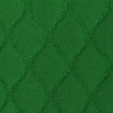 Green Diamond Jacquard, Poly-Cotton