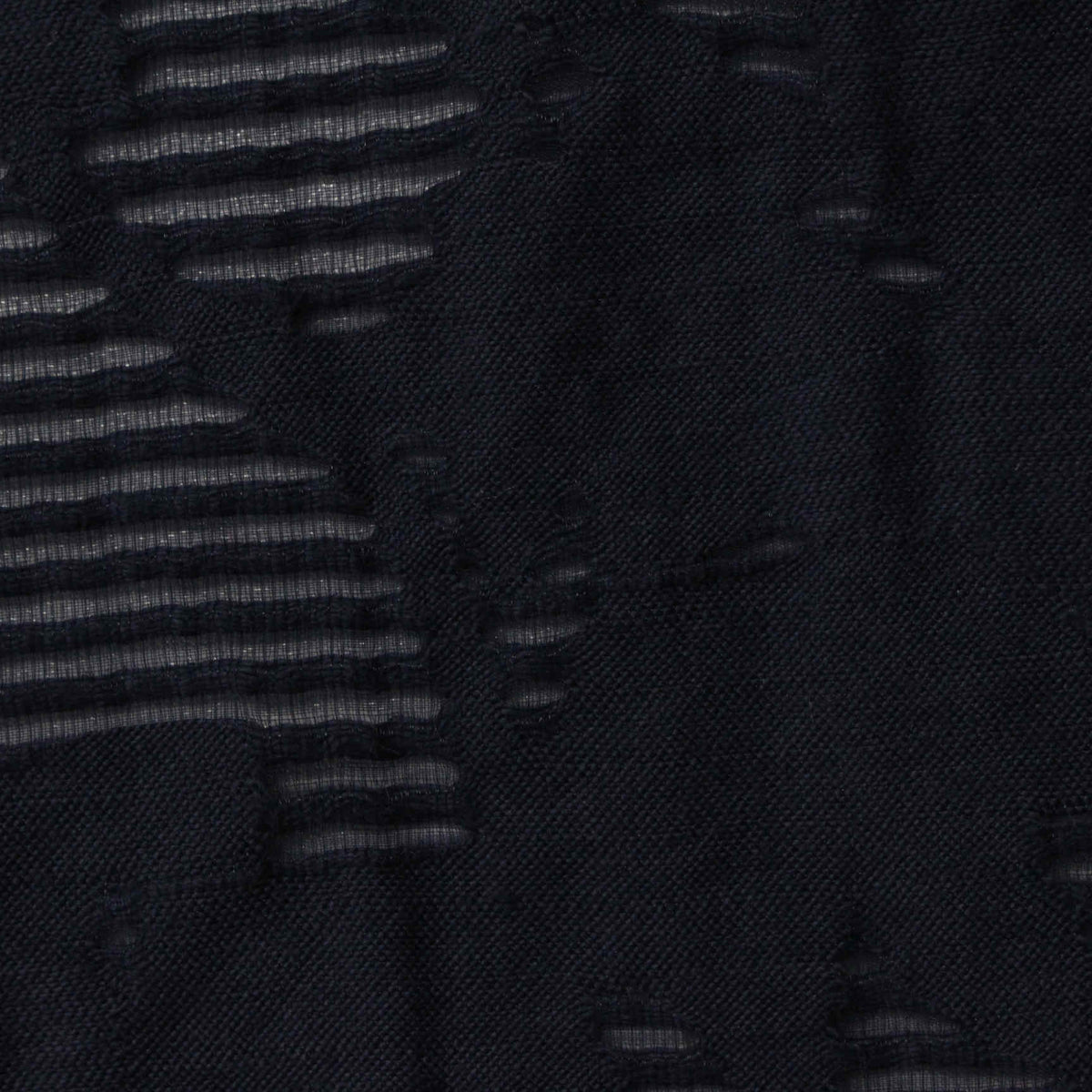 Floral Cotton Nylon Woven Fabric, 125 gsm, 136 cm — Black