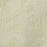 Cream Floral Jacquard, Poly-Cotton — texture