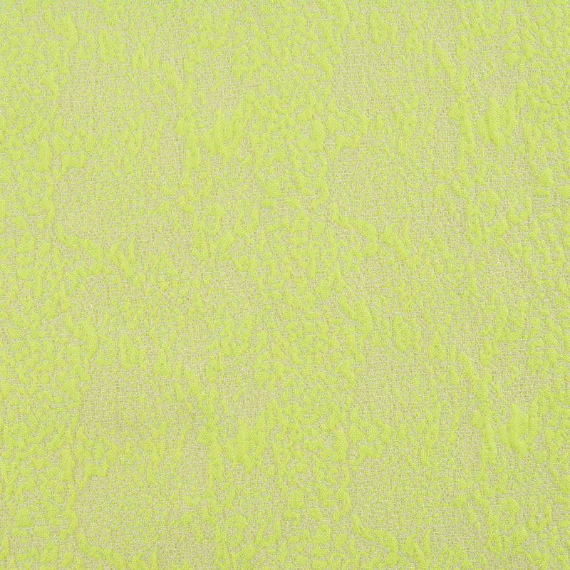 Lime Tone-on-Tone Jacquard, Polyester