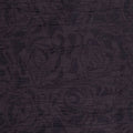 Dark Purple Tone-on-Tone Floral Jacquard, Cotton-Poly