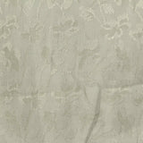 Grey Tone-on-Tone Floral Jacquard, Poly-Cotton