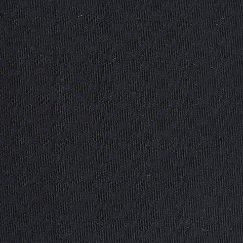 Black Tone-on-Tone Dot Jacquard, Poly-Cotton