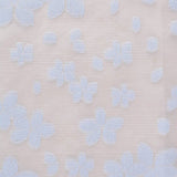 Light Blue Floral Jacquard, Viscose-Poly — texture