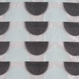 Striped Polyester Nylon Woven Fabric, 82 gsm, 145 cm — Grey — texture