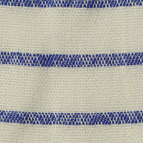 Blue Horizontal-Stripe Jacquard, Poly-Modal, 112 gsm