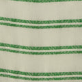 Green Horizontal-Stripe Jacquard, Poly-Viscose
