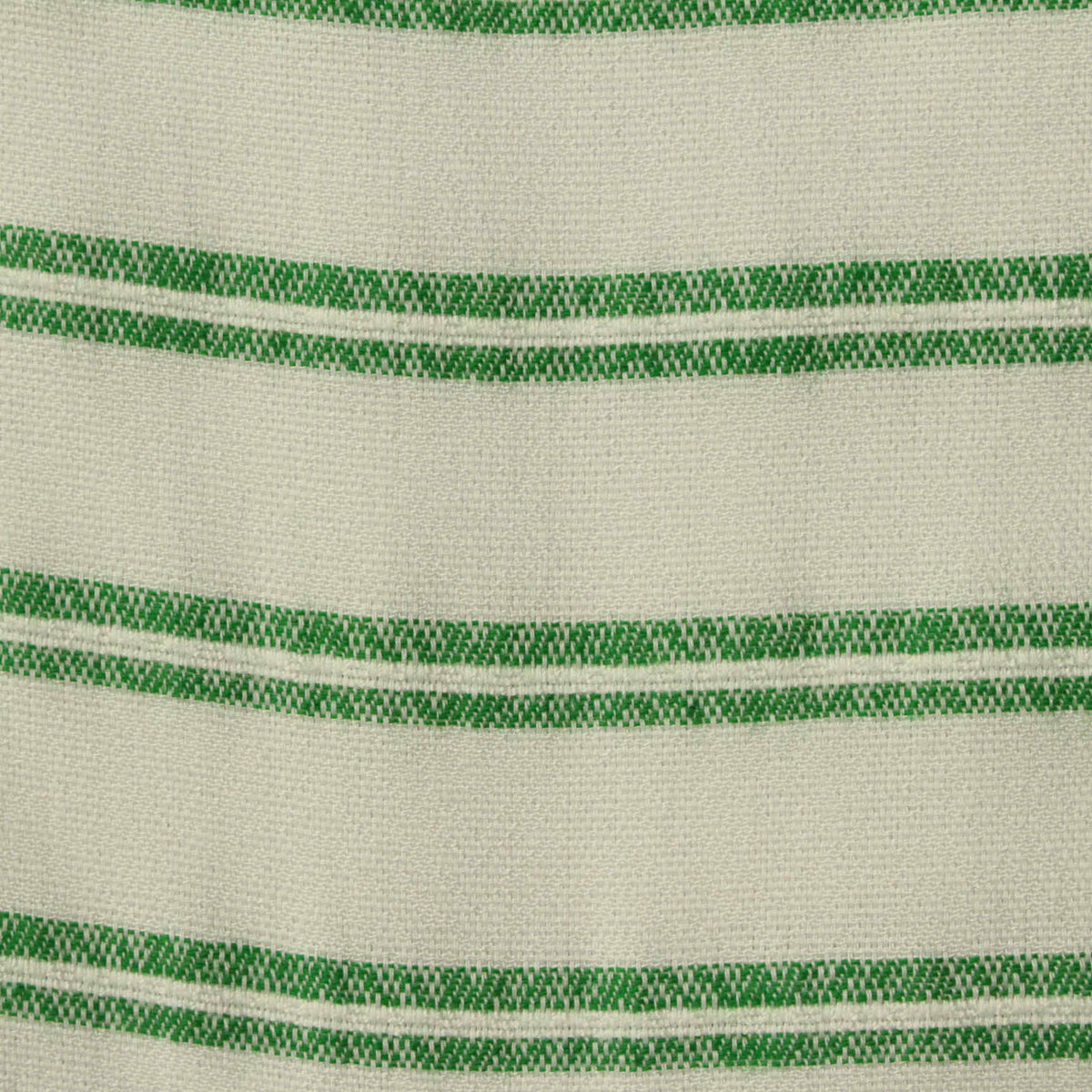 Green Horizontal-Stripe Jacquard, Poly-Viscose