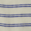 Blue Horizontal-Stripe Jacquard, Poly-Viscose, 122 gsm